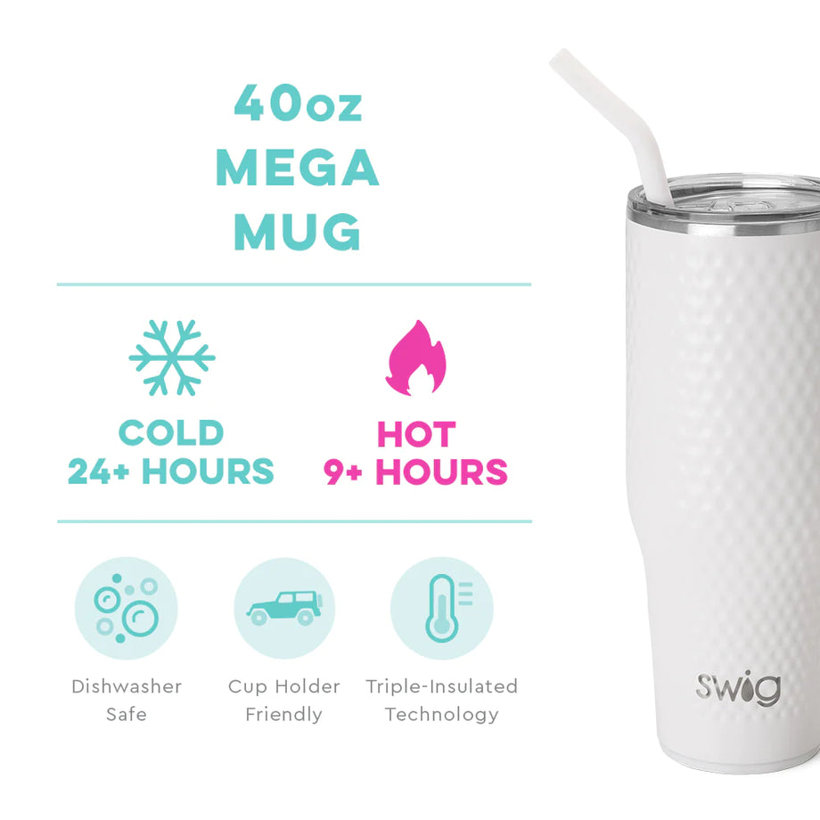 Swig Mega Mug 40oz Golf Partee