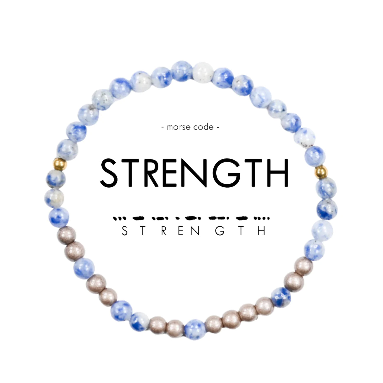 Strength morse 2025 code bracelet
