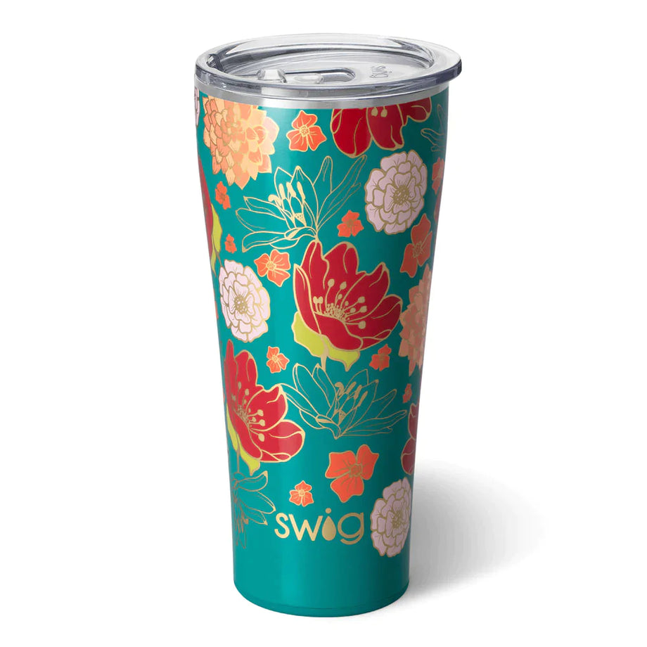 Swig Lazy Daisy 32 oz tumbler